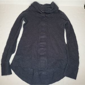 Fat Face Mohair Wool Blend Cowl Neck Cardigan Sweater